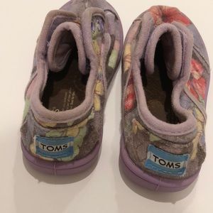 Toms toddler girl shoes